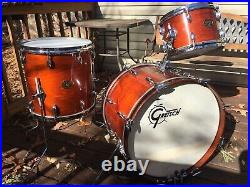 Vintage 1972 Gretsch Progressive 12 14 20 Drum set Jasper Shells