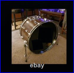Vintage 1978 Pearl Roto Drum Set With Original Bass Drum