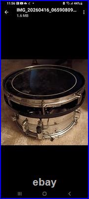 Vintage 1978 Pearl Roto Drum Set With Original Bass Drum