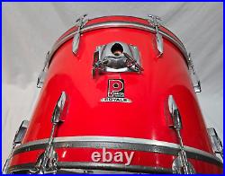 Vintage 1980's Premier Royale 4-Piece Drum Set Kit 22,12,13,16 Made In England