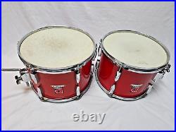 Vintage 1980's Premier Royale 4-Piece Drum Set Kit 22,12,13,16 Made In England