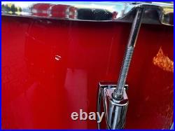 Vintage 1980s Yamaha Recording Custom Hot Red Drum Set Vintage 1980s Yamaha Recording Custom Hot Red Drum Set