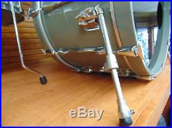 Vintage 1987 Yamaha Recording Custom Drum Set, Traditional Sizes! Quartz Grey
