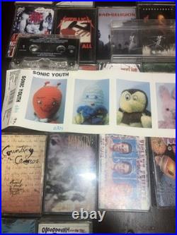 Vintage 1st Edition Alternative+Grunge+Punk (etc) Cassettes From 1980s And 90s