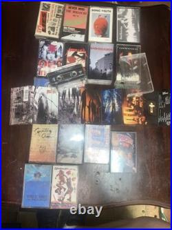 Vintage 1st Edition Alternative+Grunge+Punk (etc) Cassettes From 1980s And 90s