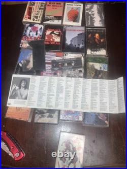 Vintage 1st Edition Alternative+Grunge+Punk (etc) Cassettes From 1980s And 90s