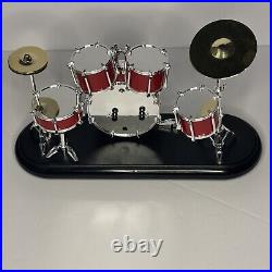 Vintage 2003 Drum Set Alarm Clock Drummers Gift'SEE VIDEO for sound