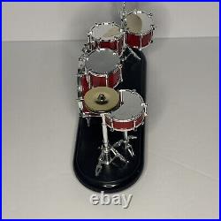 Vintage 2003 Drum Set Alarm Clock Drummers Gift'SEE VIDEO for sound