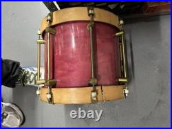 Vintage 3 PIECE Bearing Edge Drums AS-IS THIS AS A RARE ITEM