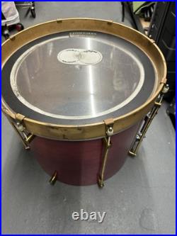 Vintage 3 PIECE Bearing Edge Drums AS-IS THIS AS A RARE ITEM