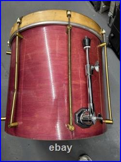 Vintage 3 PIECE Bearing Edge Drums AS-IS THIS AS A RARE ITEM