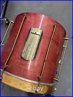 Vintage 3 PIECE Bearing Edge Drums AS-IS THIS AS A RARE ITEM