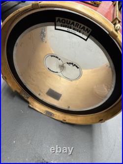 Vintage 3 PIECE Bearing Edge Drums AS-IS THIS AS A RARE ITEM