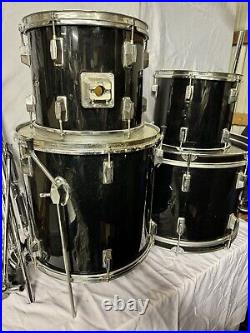 Vintage 4 pc Drum set, skils REMO