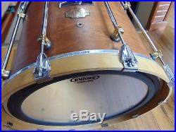 Vintage 5 pc Premier Signia Maple Drum Set 22 10 12 14 16 drums