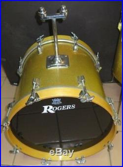 Vintage 60's/70's Rogers 12,13,14,15,16 18 6 Piece Drum Set 9/72 powertone