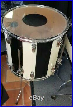 Vintage 7-piece Custom Ludwig Rocker Drum Set