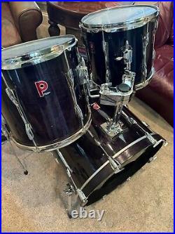 Vintage 80s Premier XPK 4 Piece Drum Kit 22 12 13 16 Floor (Yamaha Ownership)