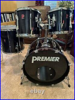 Vintage 80s Premier XPK 4 Piece Drum Kit 22 12 13 16 Floor (Yamaha Ownership)