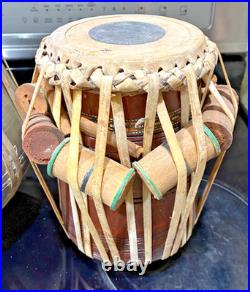Vintage Bina Indian Steel Drum Set