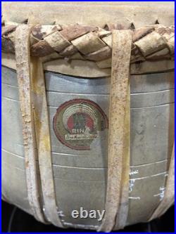 Vintage Bina Indian Steel Drum Set