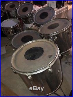 Vintage Chrome Slingerland Drum Set
