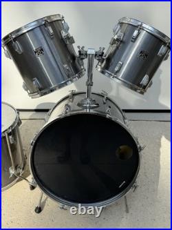 Vintage Drum Set Of 4 Tama Swingstar Made In Japan T Badge Rare