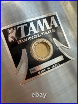 Vintage Drum Set Of 4 Tama Swingstar Made In Japan T Badge Rare