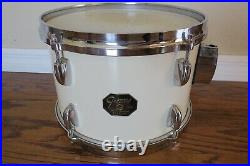 Vintage Gretsch 1981 Drum Set Jasper Shells 20,15,12 White Nitron