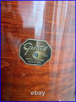 Vintage Gretsch 5-piece Drum Set 1979-1981 bass, 2 floor toms, rack tom, snare