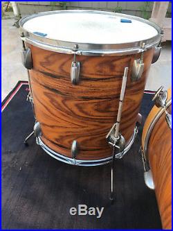 Vintage Gretsch 60's 50's Shell 3pc Drum Set kit