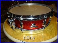 Vintage Gretsch Drums Set Progressive Jazz Model Snare Drum 14 X 4 Round Badge