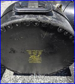 Vintage Humes & Berg Fiber Drum Set Cases Econoline Snare Leather (6) Piece Set
