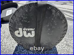 Vintage Humes & Berg Fiber Drum Set Cases Econoline Snare Leather (6) Piece Set