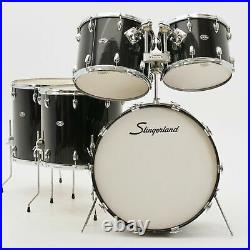 Vintage Late-70s Slingerland 5-Pc. Rock Drumset