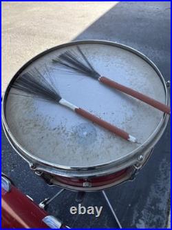 Vintage Leedy Drum Drums Set Made In USA As Is Local Pick Up Only