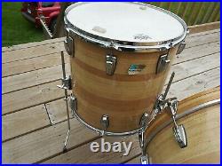 Vintage Ludwig 70s 3 Ply Drum Set