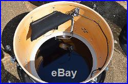 Vintage Ludwig Custom Drum Set 28 Bass Drum 20/18/15/14/12/10/8 Chrome Ovr Wood