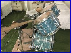 Vintage Ludwig Drum Set Vintage Ludwig Drum Set