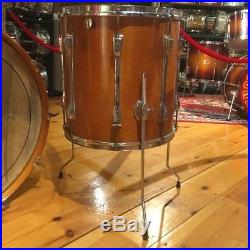 Vintage Ludwig Drum Set Natural/Maple Cortex 13,16,24