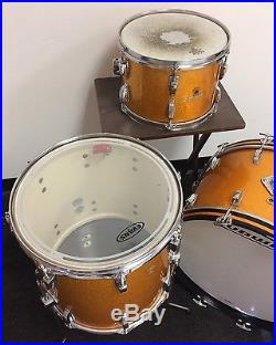 Vintage Ludwig Gold Sparkle Drum Set Made in USA