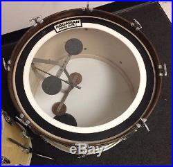 Vintage Ludwig & Ludwig Oval Badge Drum Set White Marine Pearl