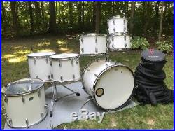 Vintage Ludwig Maple B/O Drum Set Kit