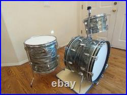 Vintage Ludwig Super Classic Drum Kit, Sky Blue Pearl, Keystone Mid 60s
