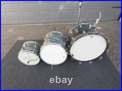 Vintage Ludwig Super Classic Drum Kit, Sky Blue Pearl, Keystone Mid 60s