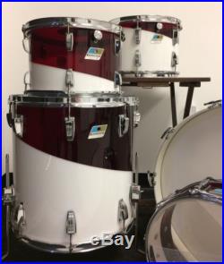 Vintage Ludwig Vistalite Drum Set RARE Pattern E Made in USA