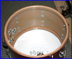 Vintage Niles Era Slingerland Drum set. 20, 13, 16. 1960s Red Sparkle