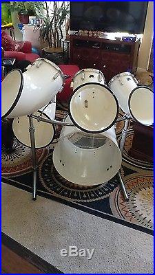 Vintage North 5 Piece Drum Set with Rack