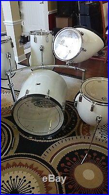 Vintage North 5 Piece Drum Set with Rack