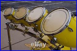 Vintage North 6 Piece Drum Set with Gibralter Rack